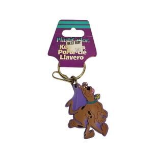 SCOOBY-DOO VINTAGE 1999 KEYRING Hanna-Barbera Warner Bros. Plasticolor
